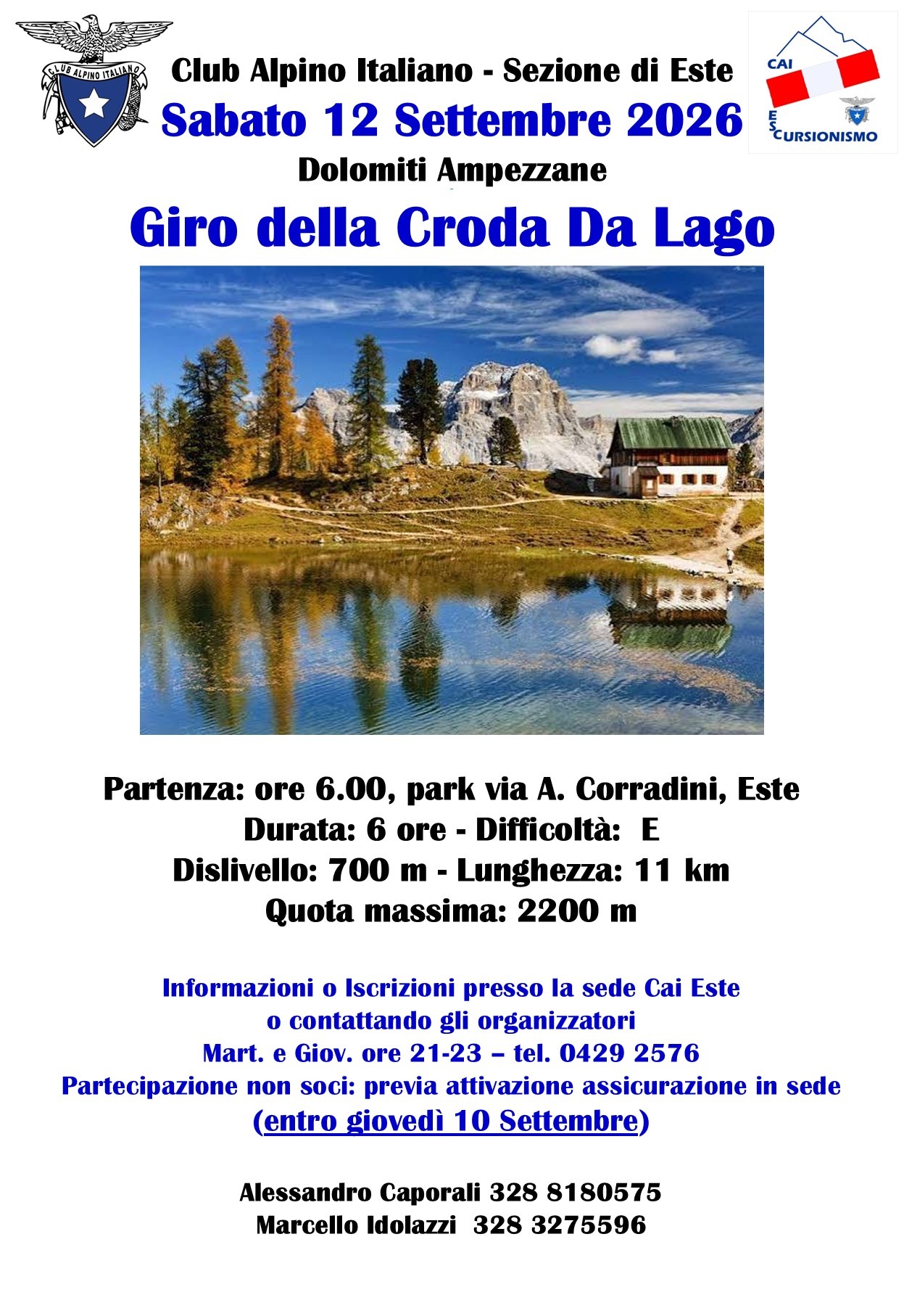 Giro della Croda da Lago