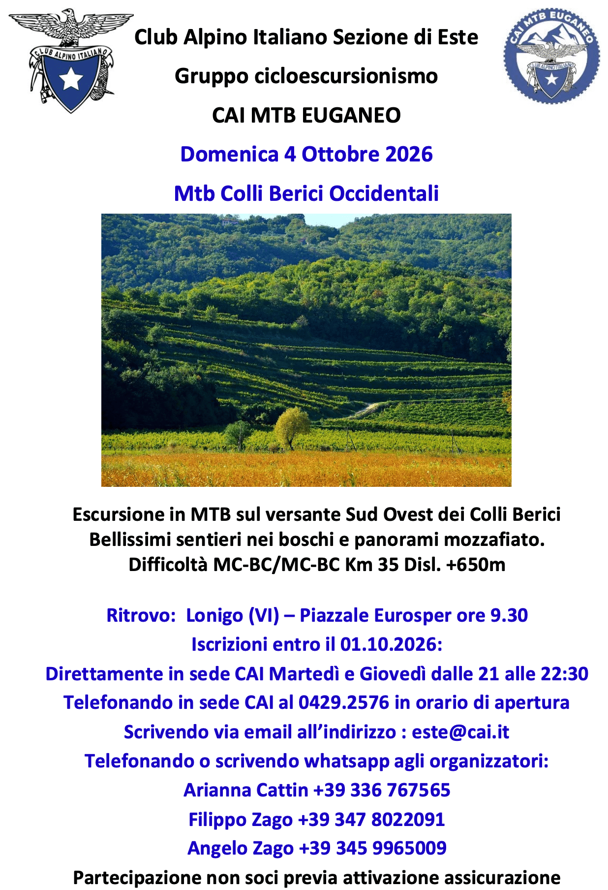 MTB Colli Berici Occidentali