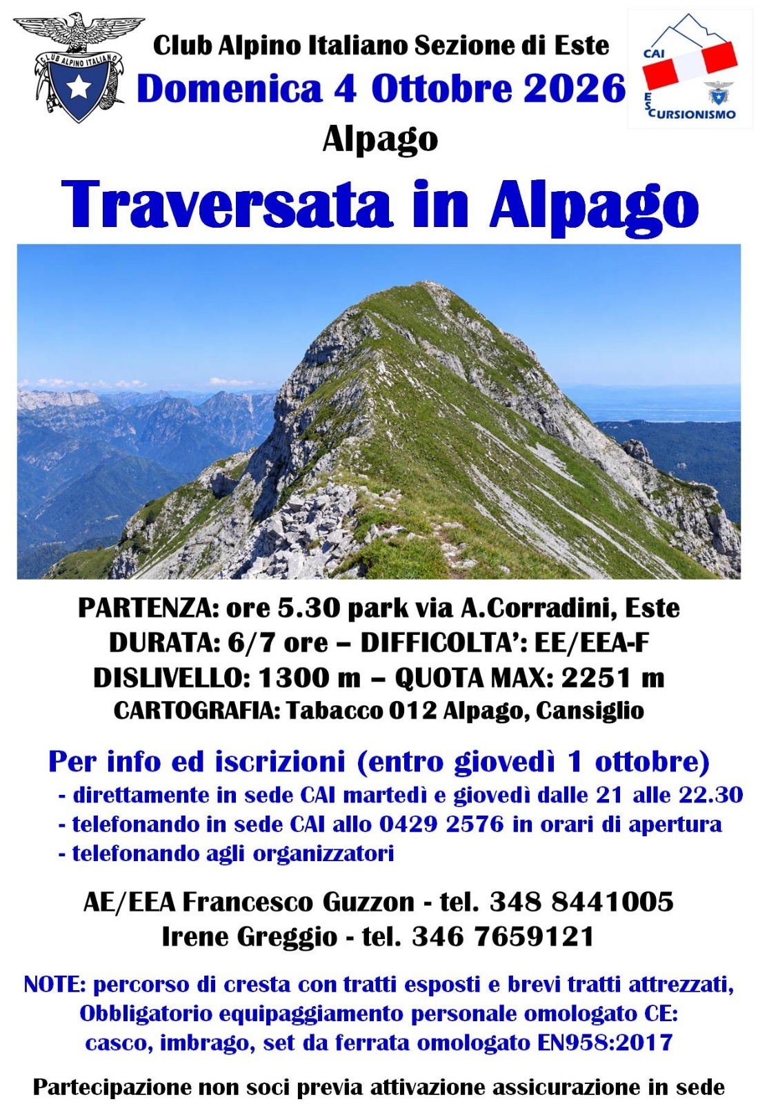 Traversata in Alpago
